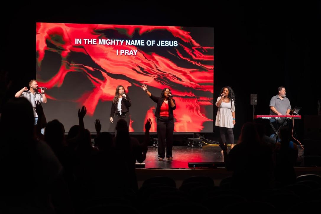 Worship team leading at Experience Church Surprise